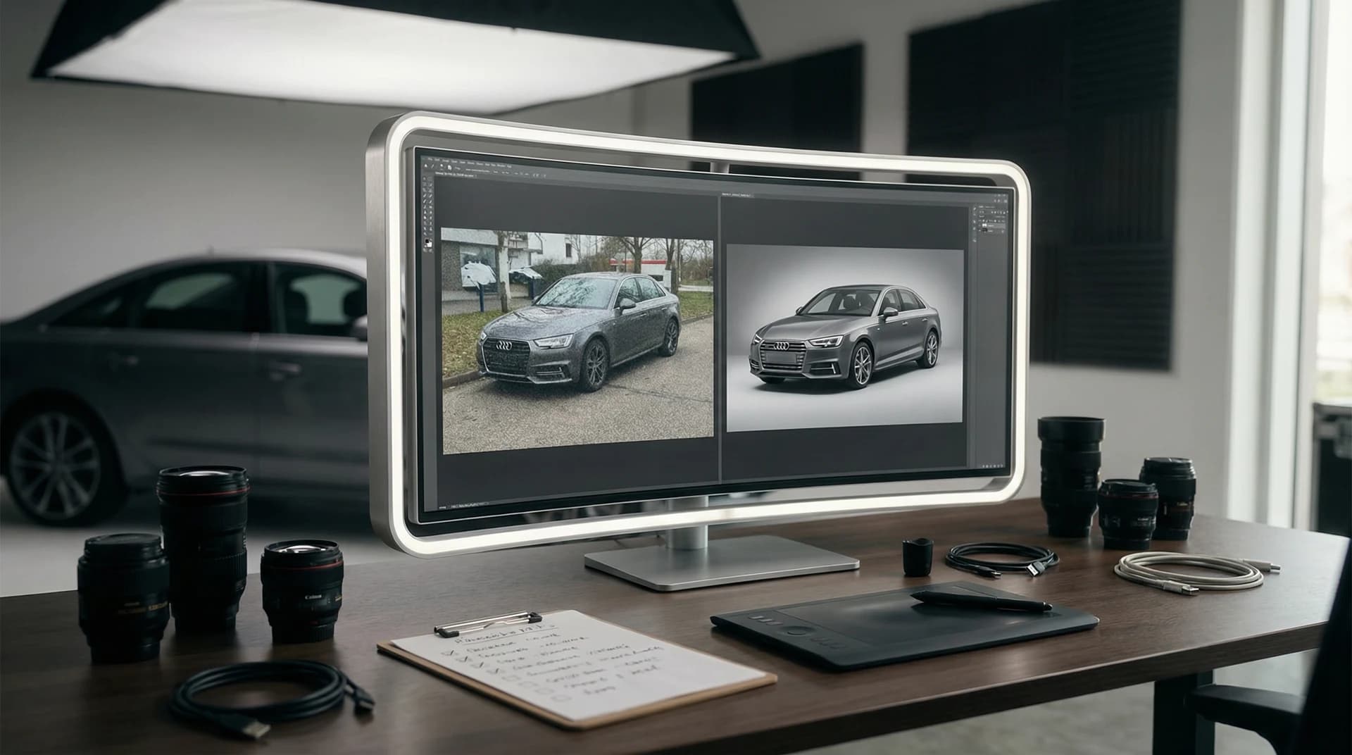 How to Use an AI Photo Editor for Car Photography